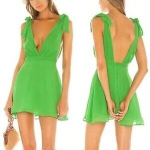 LPA Tie Strap Dress 182 in Green